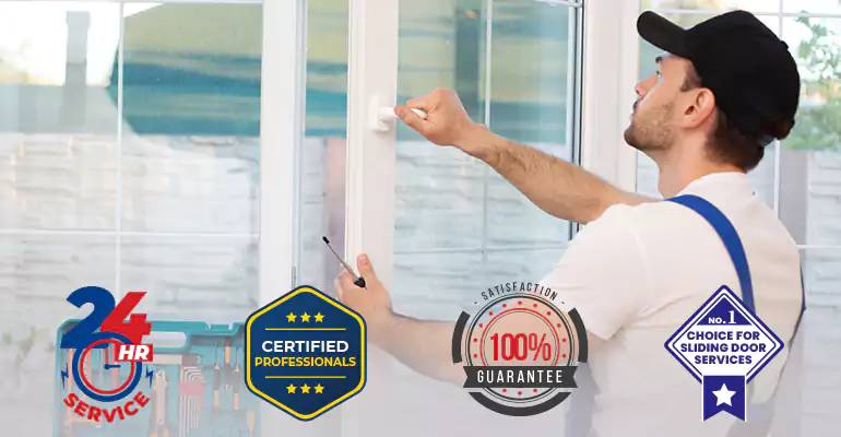 Balcony Glass Door Repair Near Me in Royal Palm Beach
