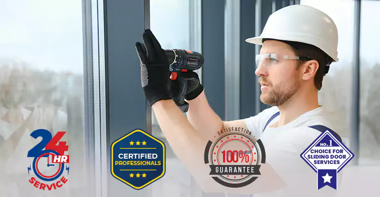 Sliding Glass Door Pin Lock Installation in Royal Palm Beach