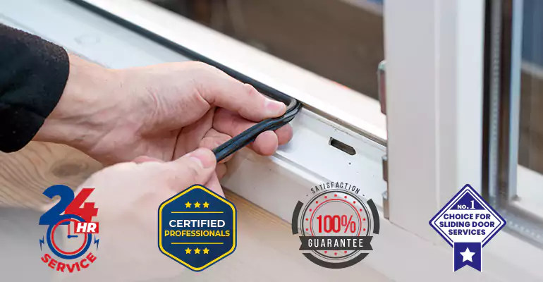 Sliding Glass Door Track Repair and Cost Estimate in Royal Palm Beach