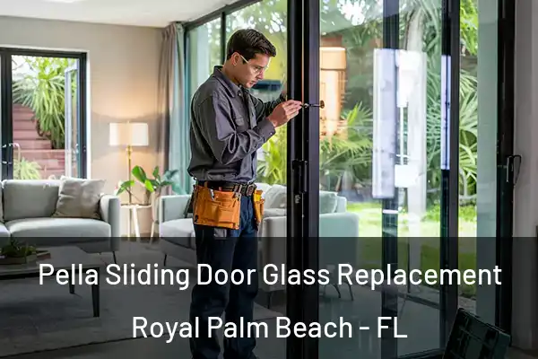 Pella Sliding Door Glass Replacement Royal Palm Beach - FL