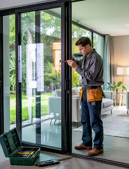 Professional Sliding Glass Door Lock Installation in Royal Palm Beach, FL